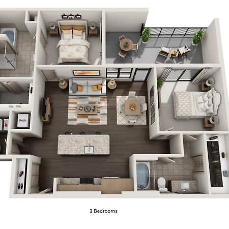Renu At Downtown Houston Apartamento Exterior foto